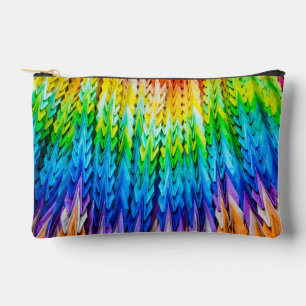 Senbazuru or one thousand origami cranes accessory pouch