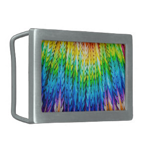 Senbazuru or one thousand origami cranes belt buckle