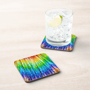Senbazuru or one thousand origami cranes beverage coaster