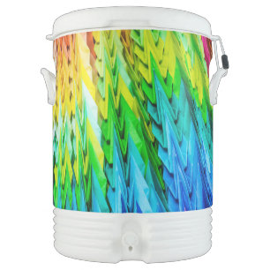 Senbazuru or one thousand origami cranes beverage cooler