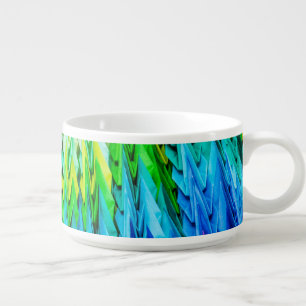 Senbazuru or one thousand origami cranes bowl
