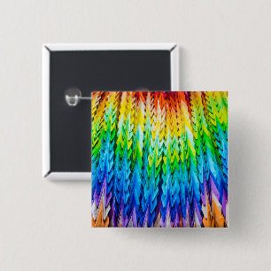 Senbazuru or one thousand origami cranes button