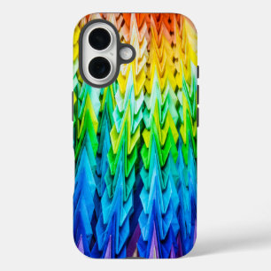 Senbazuru or one thousand origami cranes iPhone 16 case