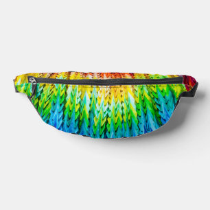 Senbazuru or one thousand origami cranes fanny pack