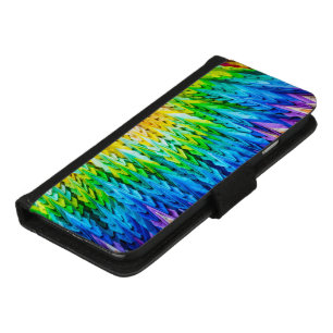 Senbazuru or one thousand origami cranes iPhone 8/7 wallet case