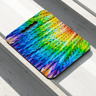 Senbazuru or one thousand origami cranes seat cushion