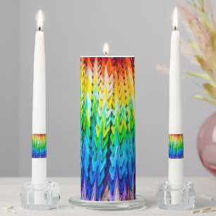 Senbazuru or one thousand origami cranes unity candle set