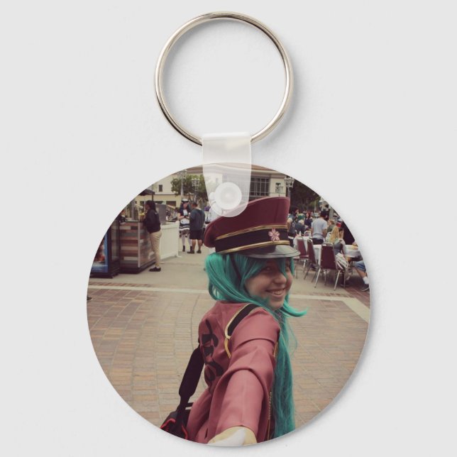 Senbonzakura Hatsune Miku Keychain (Front)