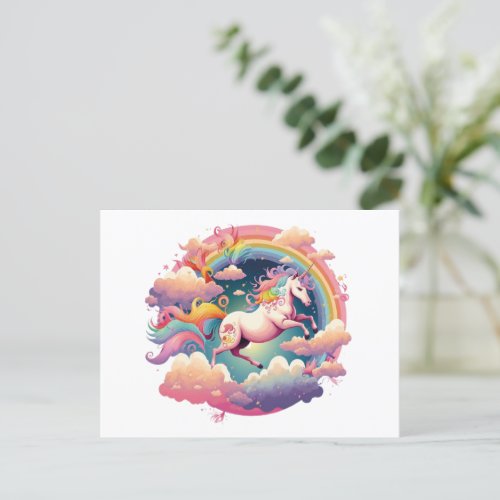 Send a Magical Message with Unicorn Postcards