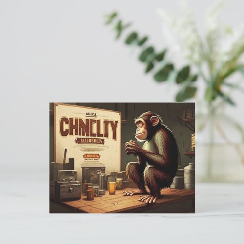 Send a Smile with Monkey Postcards