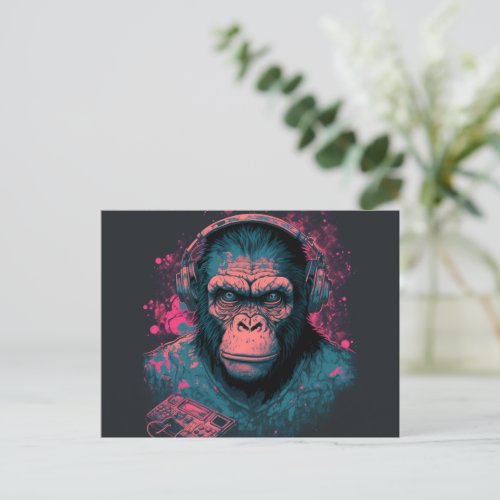 Send a Smile with Monkey Postcards