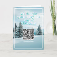 Send a Song by QR Code on a Christmas Card