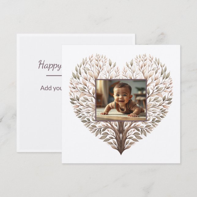 Send a Special Photo Fathers Day Card (Front/Back)