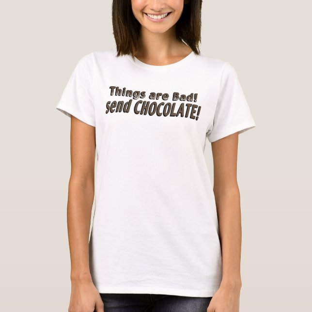 Send Chocolate Shirt (Front)
