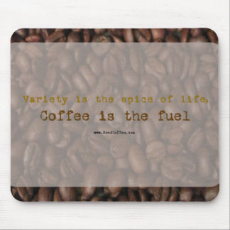 Send Coffee slogan - mousepad