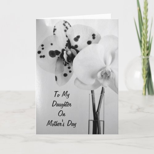 SEND LOVE TO YOUR DAUGHTER ON MOTHERS DAY CARD
