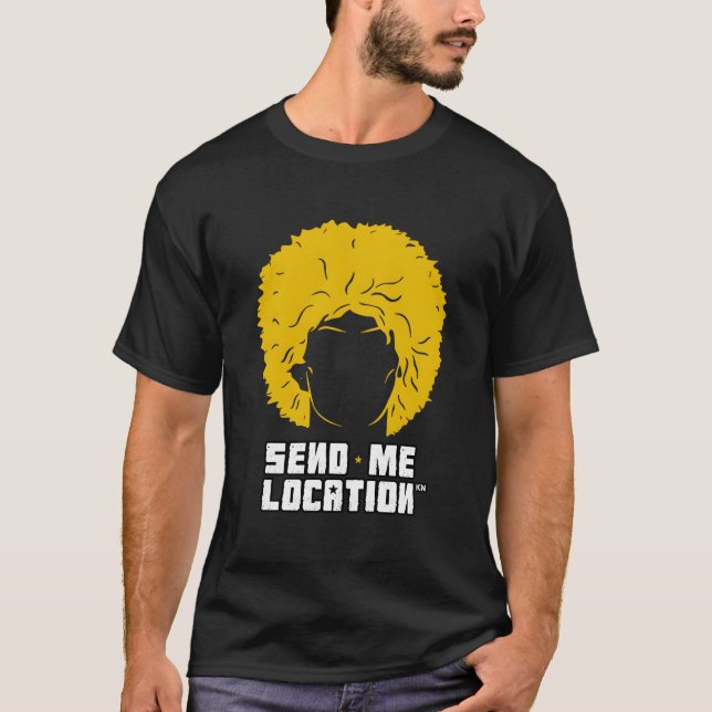 Send Me Location Papakha T-Shirt (Front)