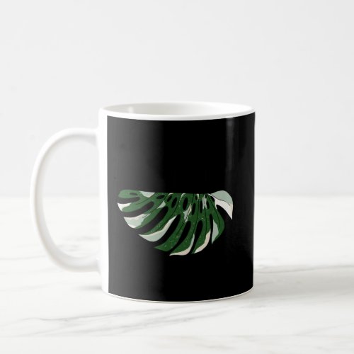 Send Nodes Variegated Monstera Houseplant Funny Coffee Mug