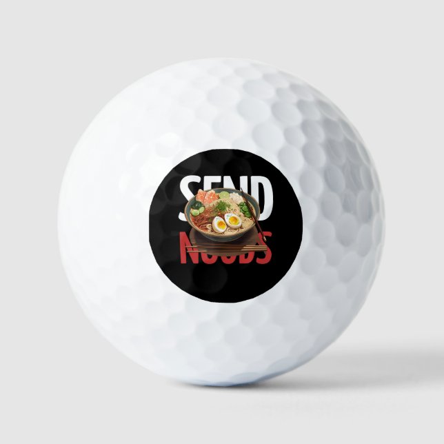 Send Noods  Golf Balls (Front)
