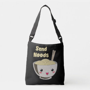 Send Noods Vintage Ramen Japanese Noodle Soup Crossbody Bag