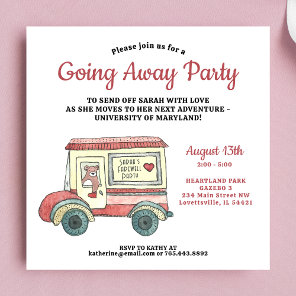 Send Off With Love Going Away Farewell Party Invitation
