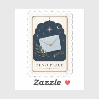 Send Peace Celestial Pen Pal Sticker Sheet