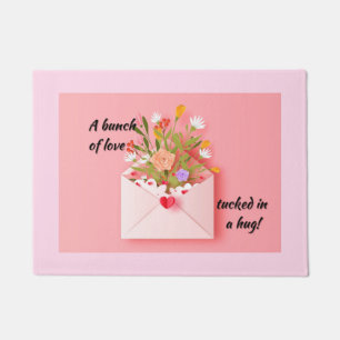 Send some love and a hug!   doormat