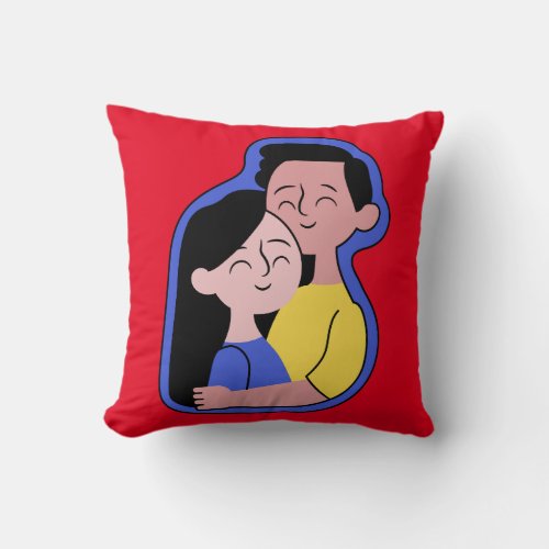 Send Warm Fuzzy Feelings with Our Hug Throw Pillow