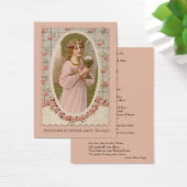 Send Your Guardian Angel to Mass Holy Card (Desk)