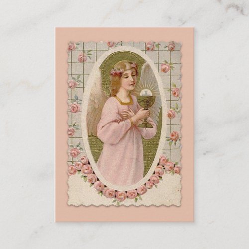 Send Your Guardian Angel to Mass Holy Card