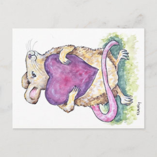 Sending a Hug Postcard