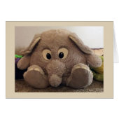 SENDING "AN ELEPHANT" & NOT A DUCK AT **EASTER** (Front Horizontal)