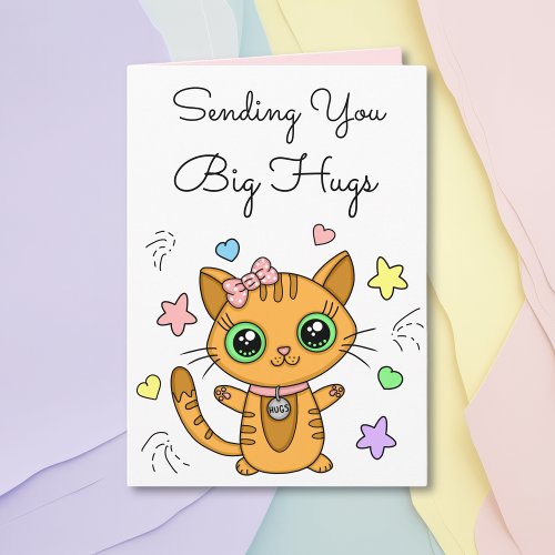 Sending Big Hugs Just Because Card