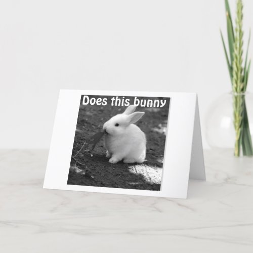 SENDING CUTE BUNNY TO SAY SORRY MISSED BIRTHDAY CARD
