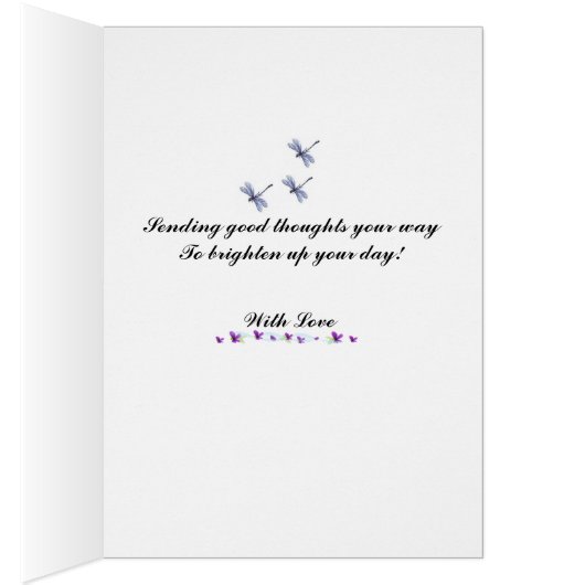 Sending good thoughts cards (Inside (Right))