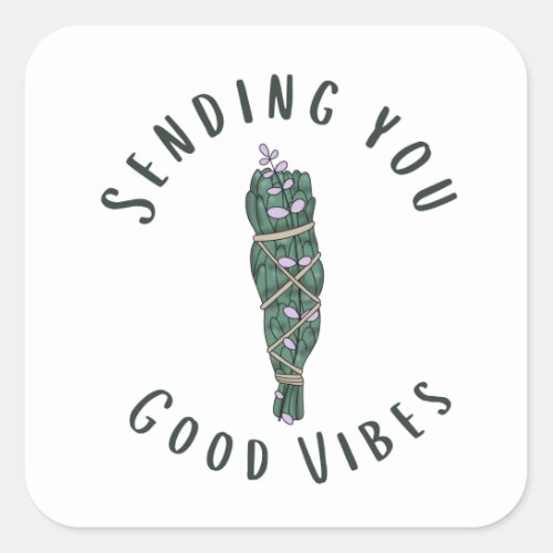 Sending Good Vibes Sticker
