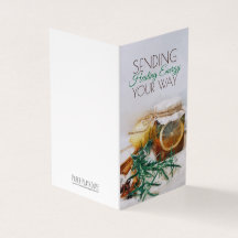 Sending Healing Energy Card