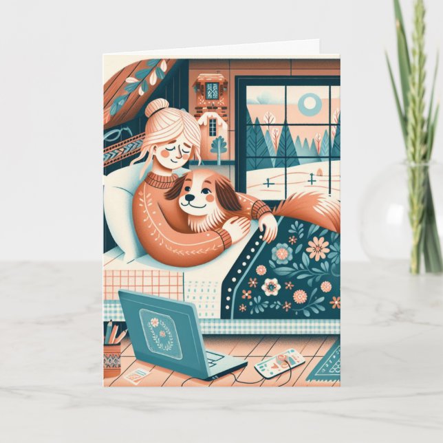 Sending Healing Energy Your Way  Card (Front)