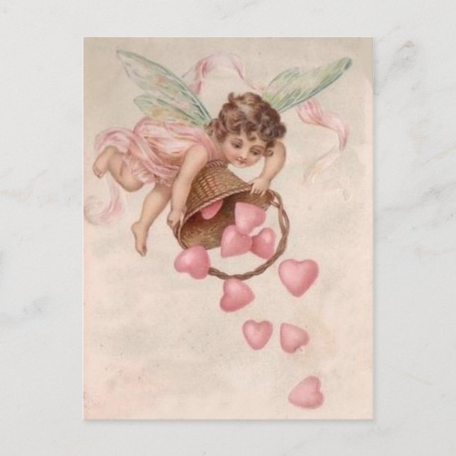 Sending Hearts Your Way Postcard (Front)