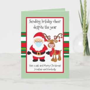 Sending Holiday Cheer Despite the Year 2021 Card