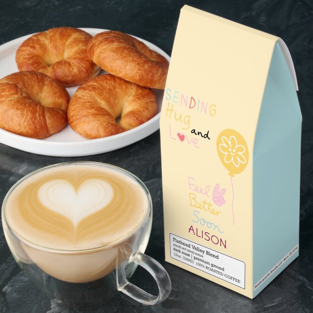 Sending Hugs, Love & Sunshine – Feel Better Soon Roasted Coffee (Breakfast)