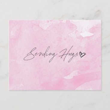 Sending Hugs Postcard