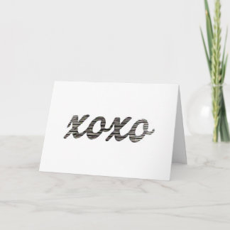 SENDING KISSES AND HUGS TO THE ONE I MISS EVERYDAY CARD