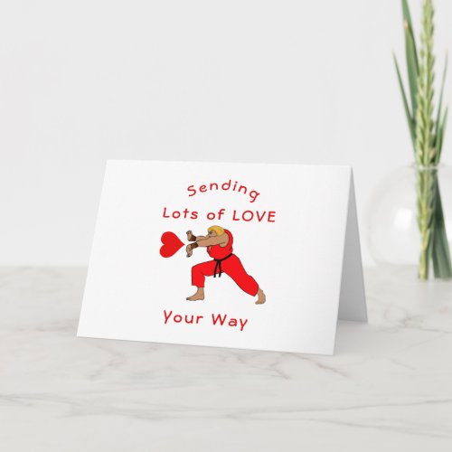 Sending Lots of Love Your Way Card
