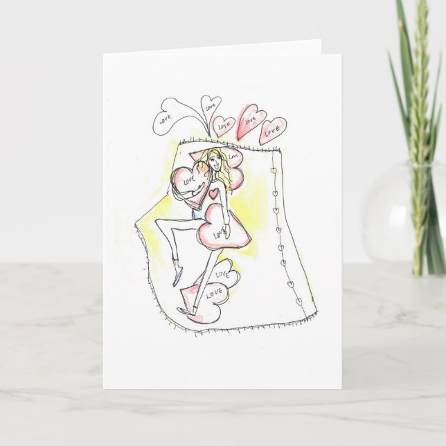 Sending Love Card (Front)