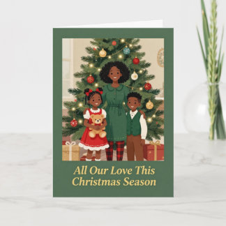 Sending Love Christmas Card