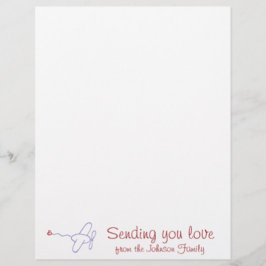 Sending love letter (Front)