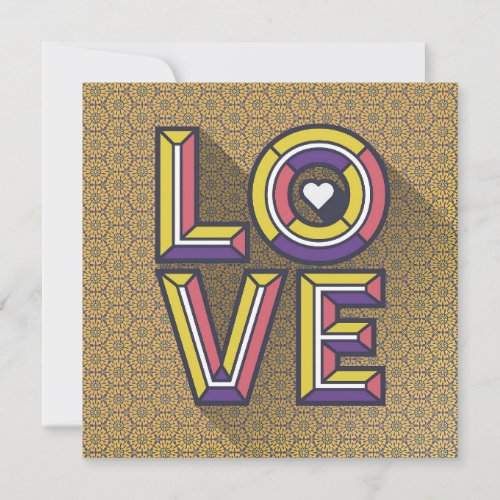 Sending Love Note Card in Sunshine Gold