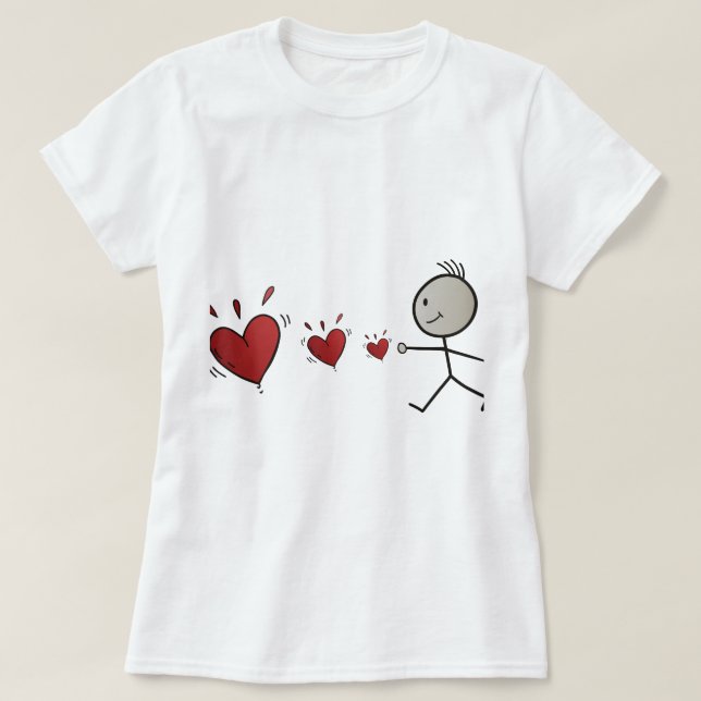 sending love T-Shirt (Design Front)