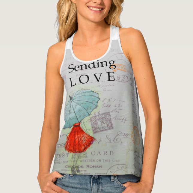 Sending Love Tank Top (Front)